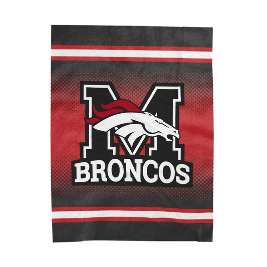 Broncos - Plush Microfleece Blanket