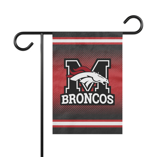 Broncos - Mustang Spirit Garden Flag