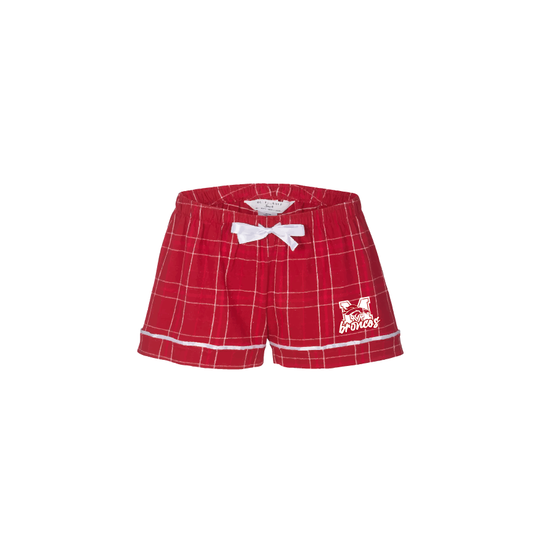 Broncos - Flannel Pajama Shorts