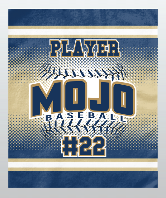 MOJO Baseball - Custom Team Blanket