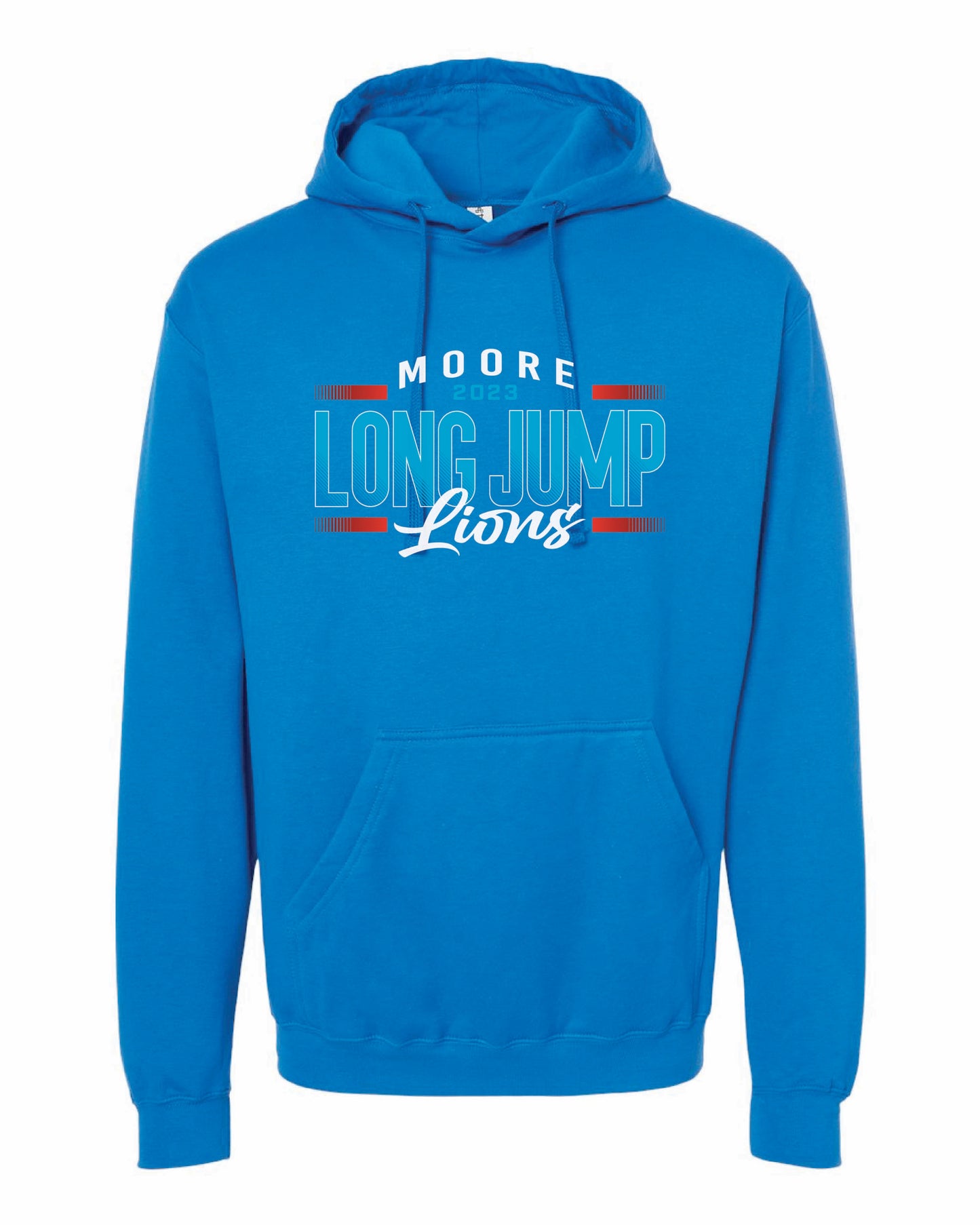Moore Track - LONG Jump Team HOODIE