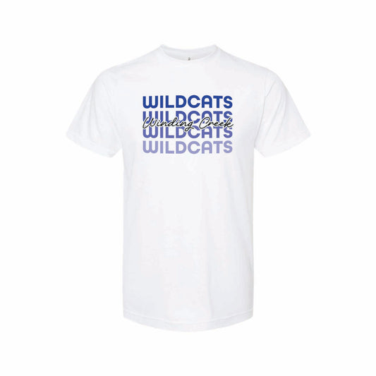 Winding Creek - Repeating Wildcats Tshirt